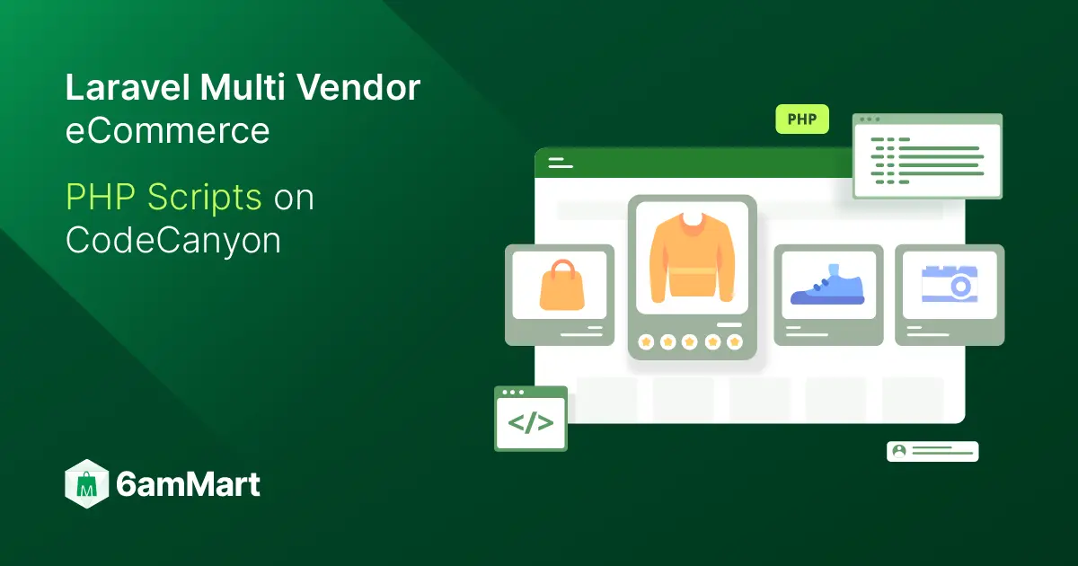 Laravel Multi Vendor eCommerce Marketplace PHP Scripts on CodeCanyon