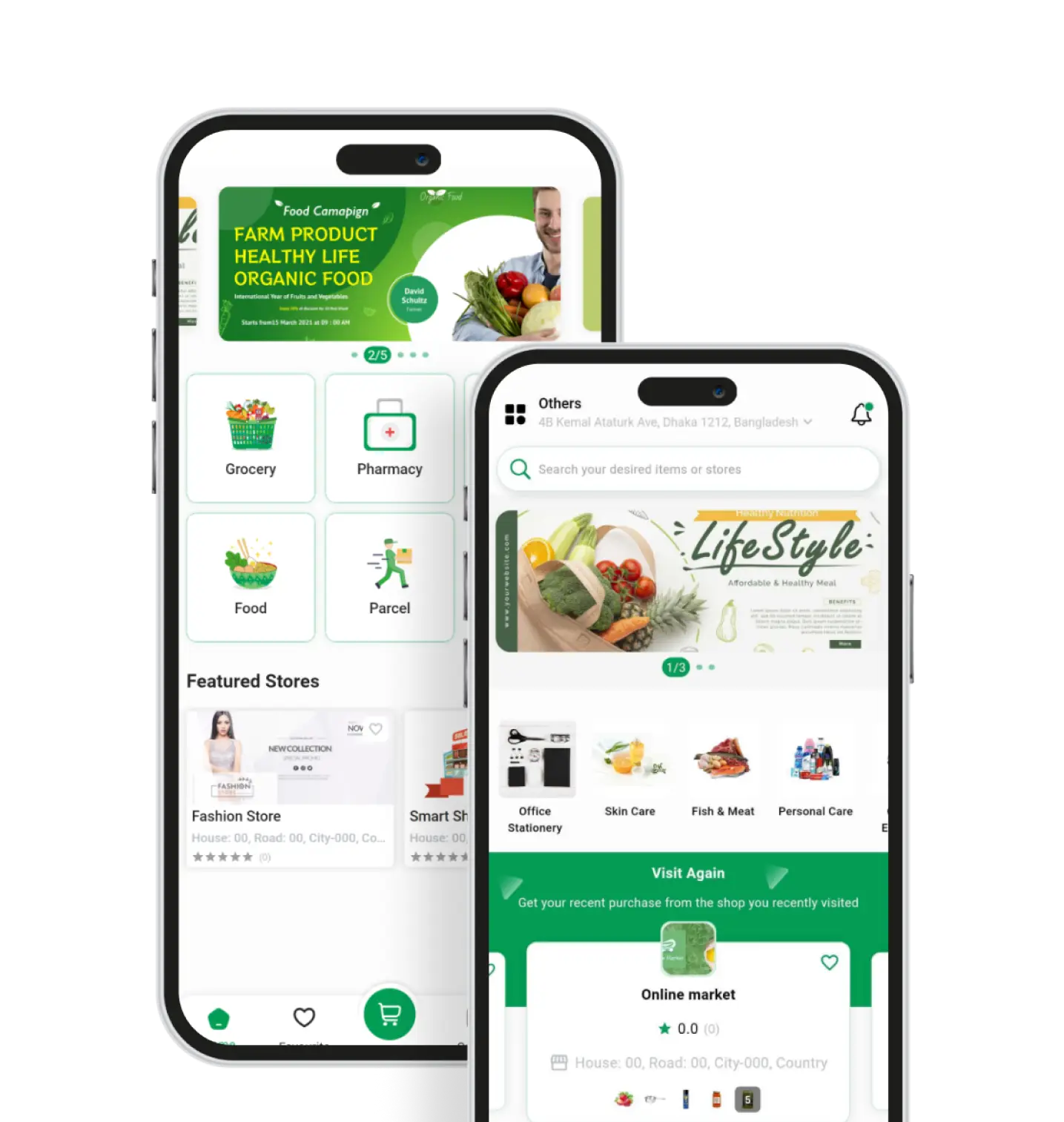 6amMart Grocery Solution Customer App